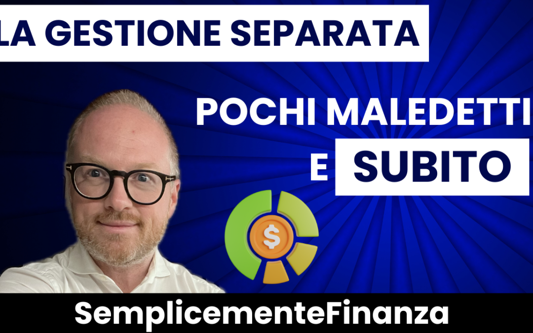 La gestione separata