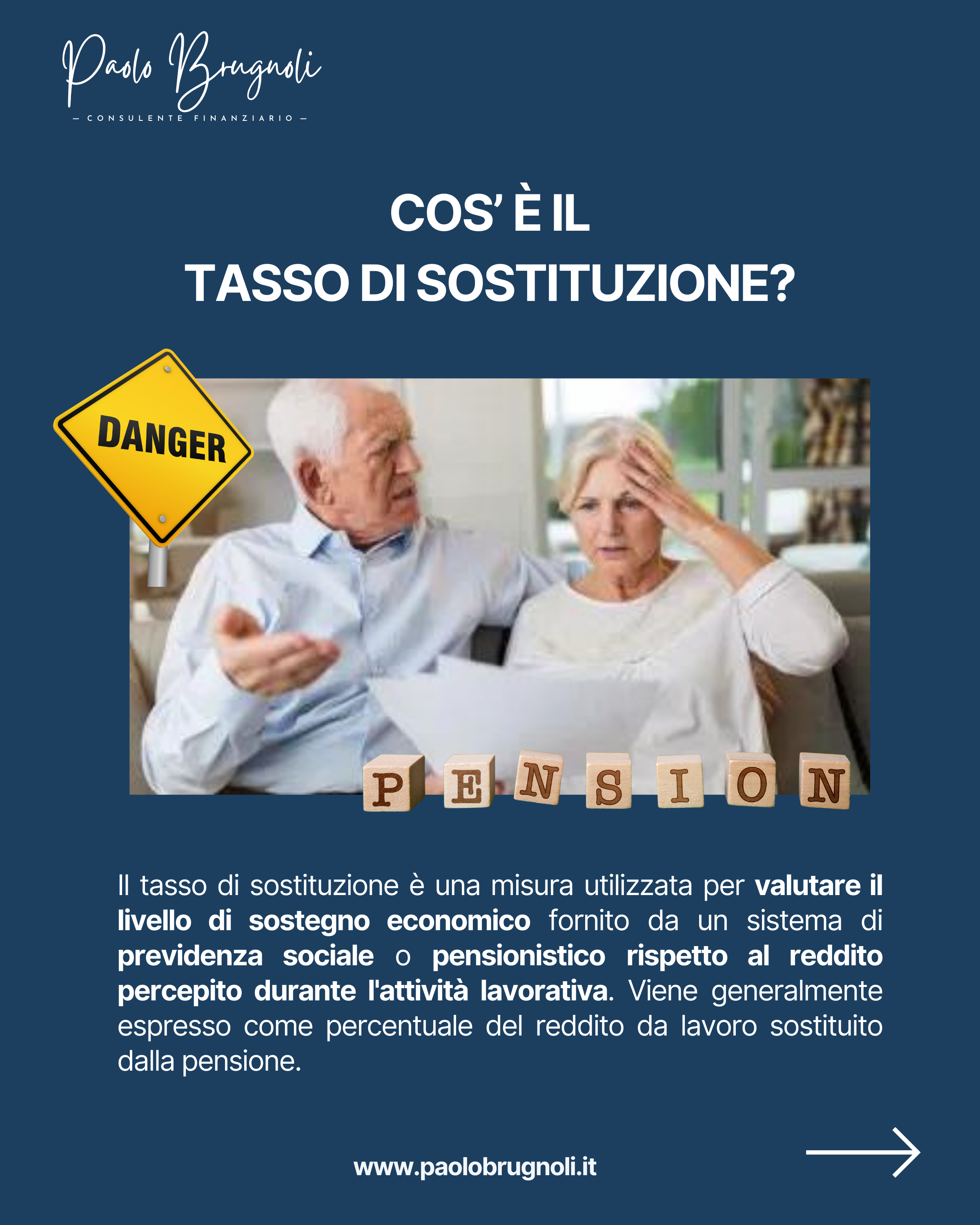 Il tasso di sostituzione