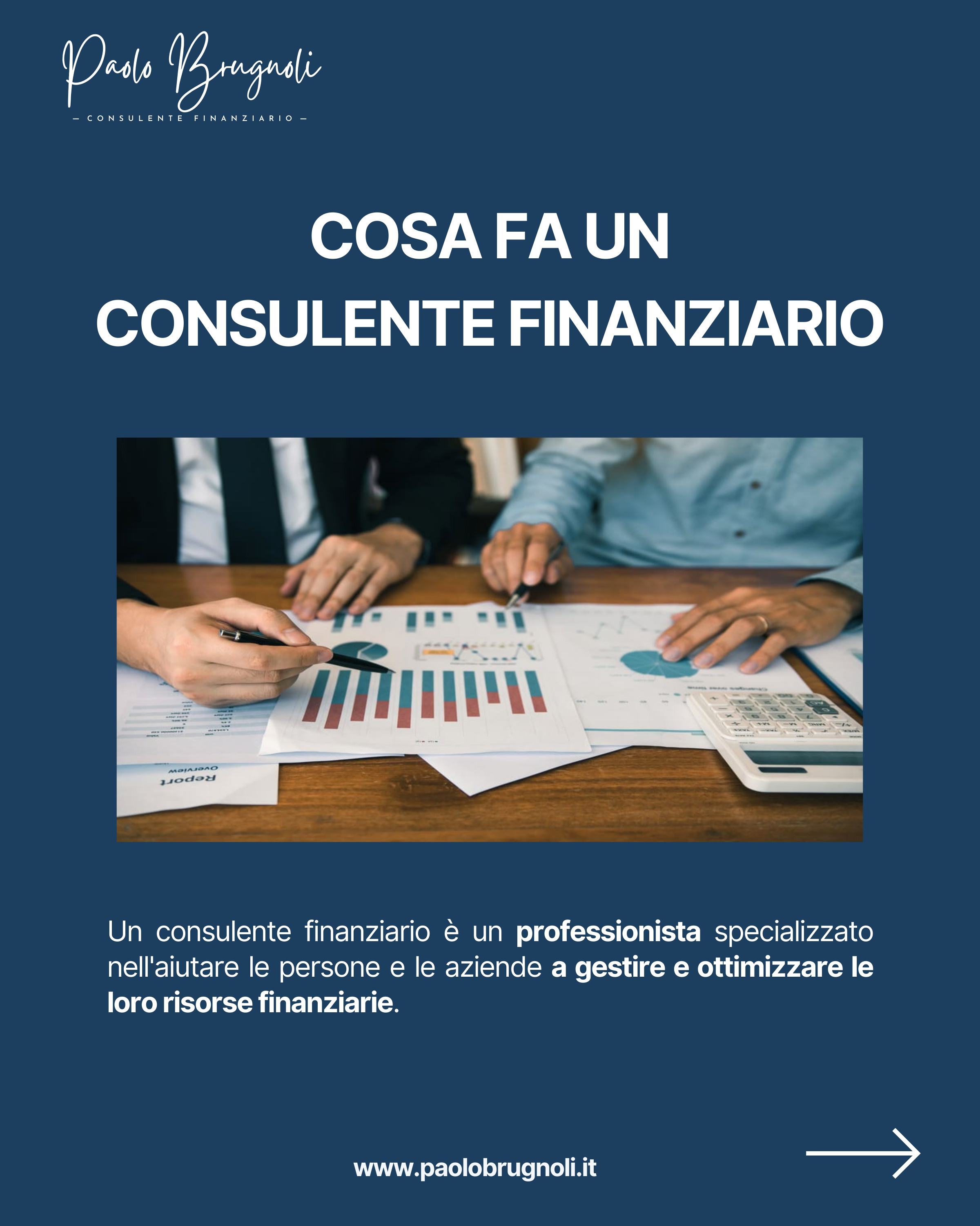 Il consulente finanziario